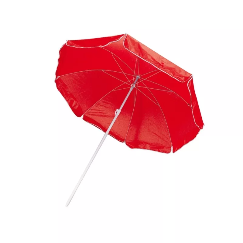 Parasol plażowy FORT LAUDERDALE - czerwony (507005)