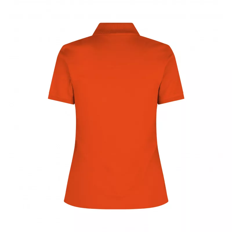 Koszulka bawełniana damska 210 g/m² ID Polo/stretch 527 - Orange (0527-ORANGE)