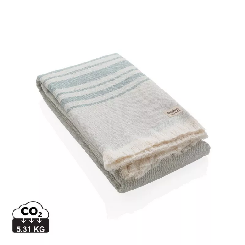 Ręcznik 100 x 180 cm Hammam Ukiyo Yumiko AWARE™ - zielony (P453.797)