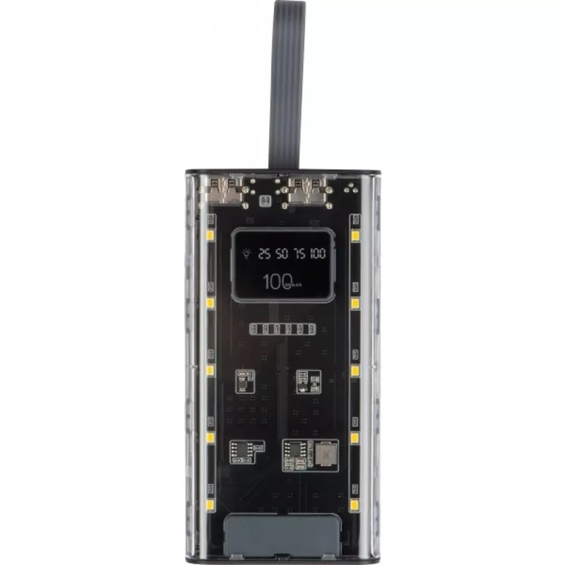 Power bank 10000 mAh DARWIN - przeźroczysty (396166)