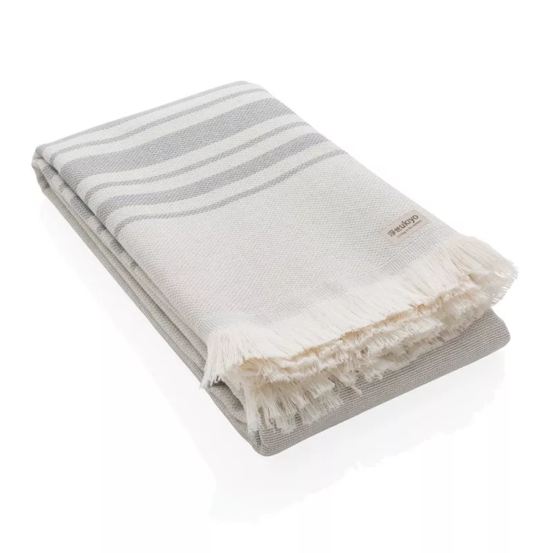 Ręcznik 100 x 180 cm Hammam Ukiyo Yumiko AWARE™ - szary (P453.792)