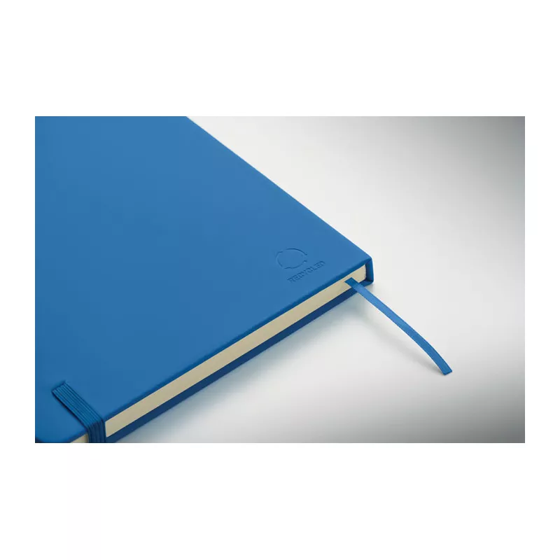Notes A5 w okładce z PU 96 kartek w linię ARCOLOOP - Niebieski (MO3124-37)