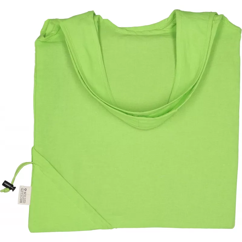 Torba bawełniana z recyklingu 118 g/m2 MODENA - jasnozielony (526229)