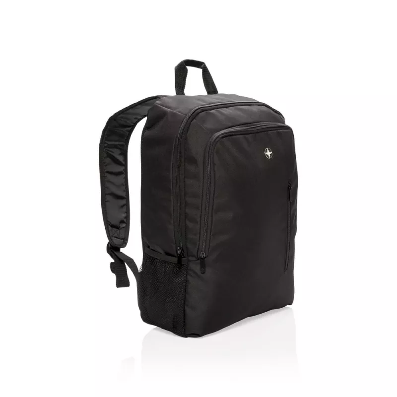 Biznesowy plecak na laptopa 17" Swiss Peak - czarny (P762.220)