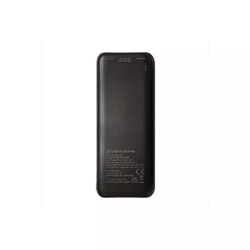 Szybki power bank 20000 mAh Urban Vitamin - czarny (P322.751)