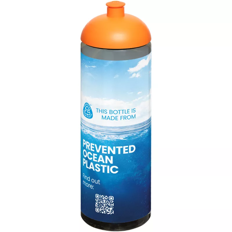 H2O Active® Eco Vibe 850 ml, bidon z kopułową pokrywką  - Ciemnografitowy-Pomarańczowy (21048402)