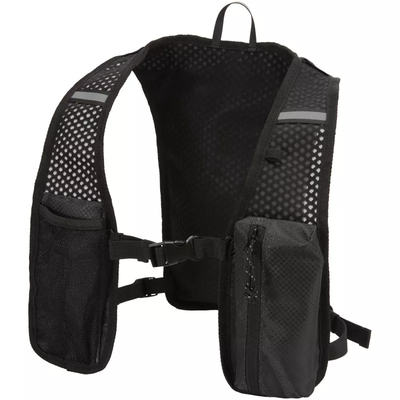 Nomad kamizelka do biegania z recyklingu z certyfikatem GRS, z systemem nawadniającym o pojemności 5 l - Czarny (13009890)