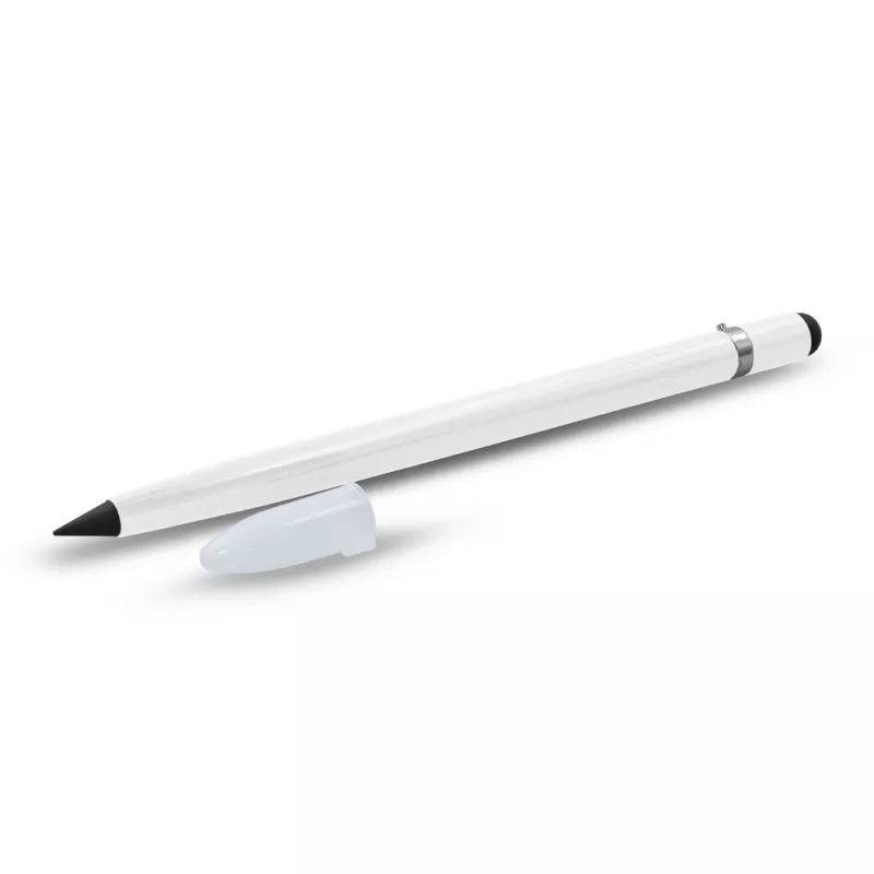 "Wieczny" ołówek, touch pen - biały (V0923-02)