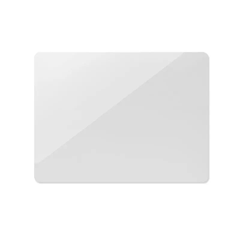 Magnes prostokątny z PVC 10x7,5 cm MAGREC 100 - Bialy (MO2847-06)