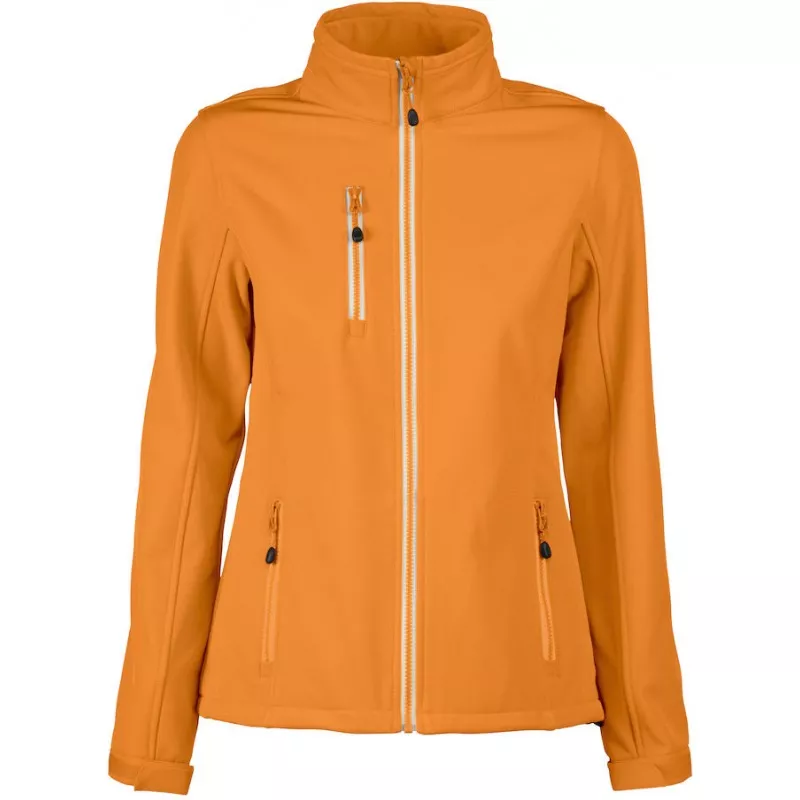 Softshell reklamowy damski 280 g/m² VERT - Jasny pomarańczowy (2261050-BRIGHT ORANGE)