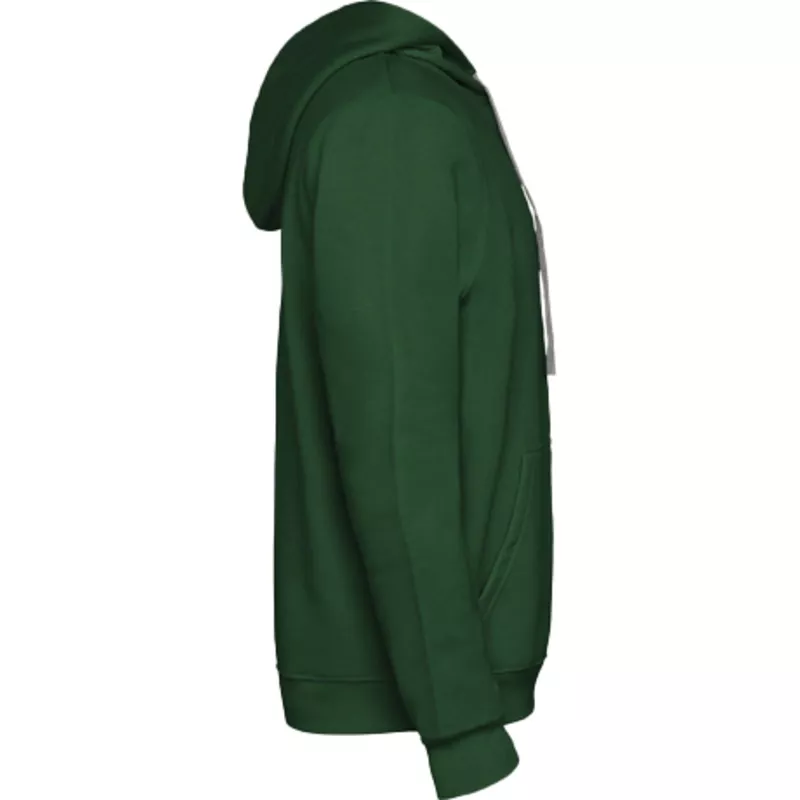 Bluza z kapturem "kangurek" 280 g/m² Roly Urban - Bottle Green / Marl Grey (R1067-BTGRMGRY)