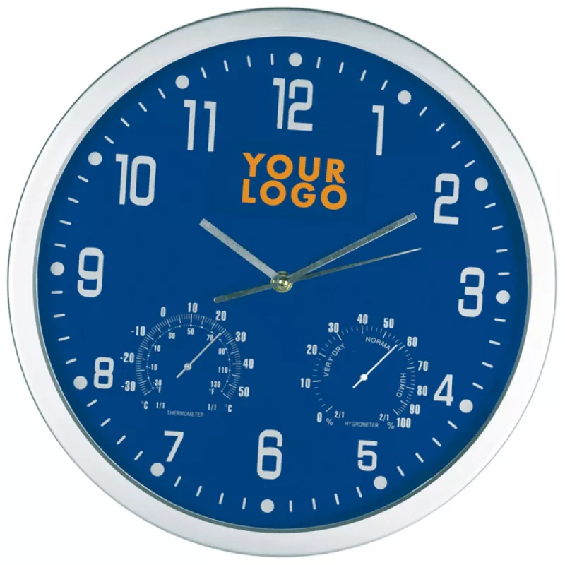 Zegar ścienny CrisMa - niebieski (4123804)