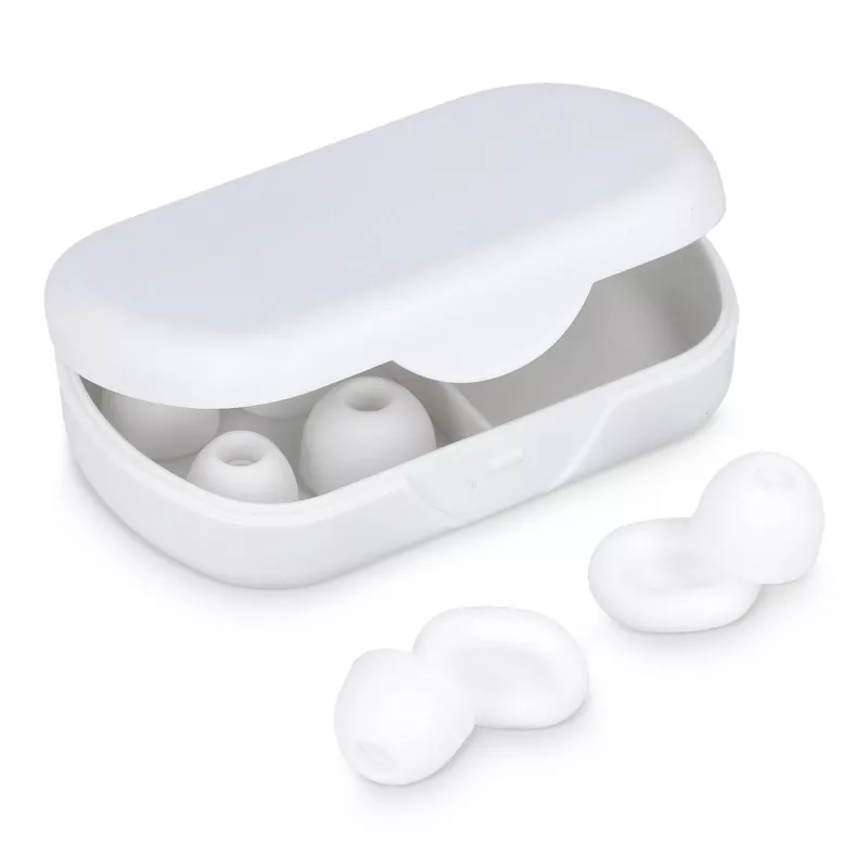 Zatyczki do uszu Travel-Comfort - biały (LT92742-N0001)