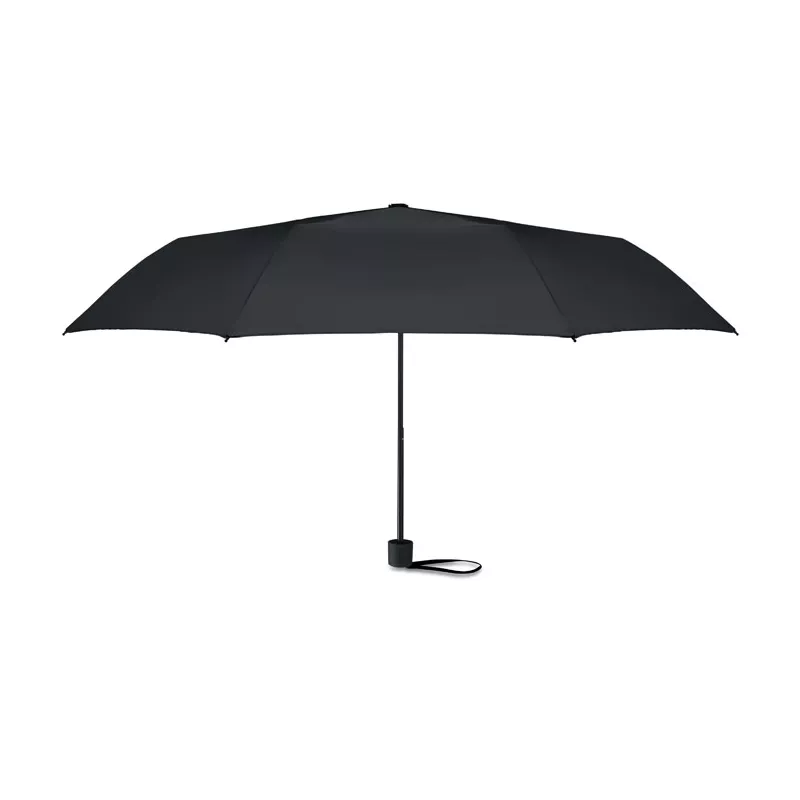 Torba z parasolem składanym 21" RPET SEATTLE - Czarny (MO2476-03)