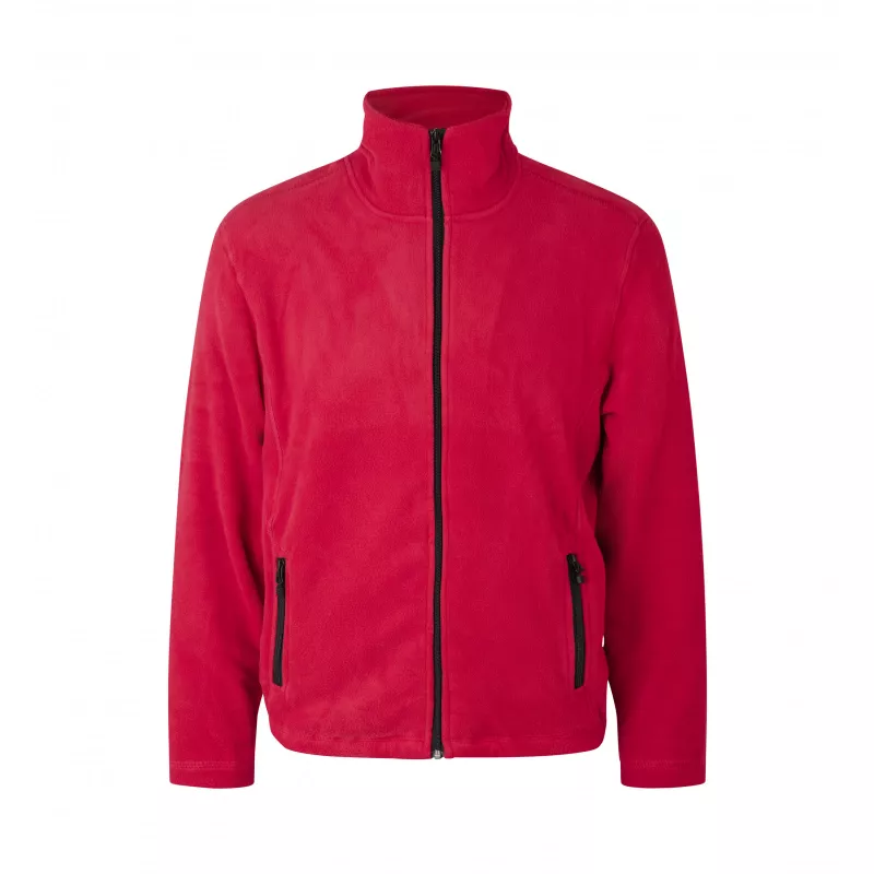 Bluza męska ID z mikropolaru 0803 260 g/m² - Red (0803-RED)