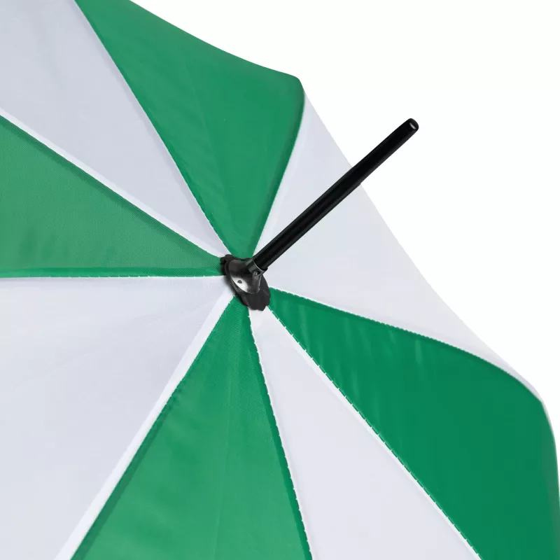 Automatyczny parasol - biały, zielony (56-0103013)