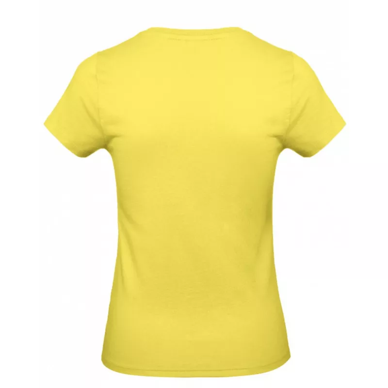 Damska koszulka reklamowa 185 g/m² B&C #E190 / WOMEN - Sollar Yellow (201) (TW04T/E190-SOLLAR YELLOW)