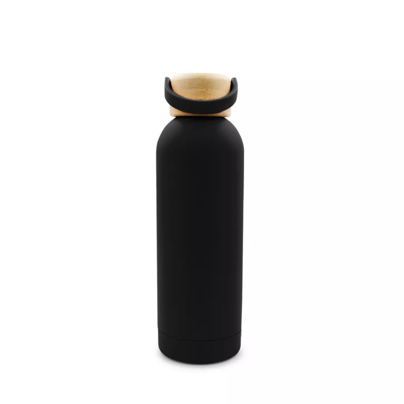 Butelka termiczna 500 ml | Zeniqua - czarny (VA116-03)