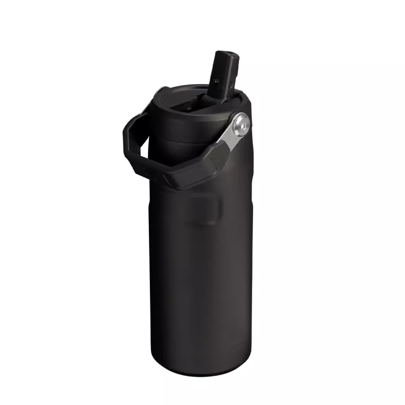 Butelka The IceFlow Bottle Flip Straw 2.0 0.47L - Black 2.0 (1012110117)