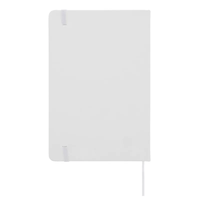 Notatnik A5 z kartkami w kropki FSC - biały (LT92064-N0001)
