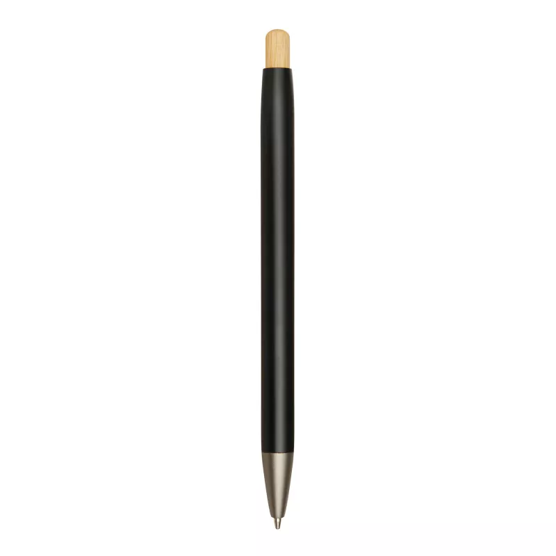 Długopis aluminiowy BAMBOO PUSHER - czarny (56-1102252)