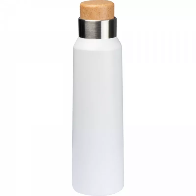 Butelka termiczna stalowa 500 ml ALESSANDRO - biały (6150906)