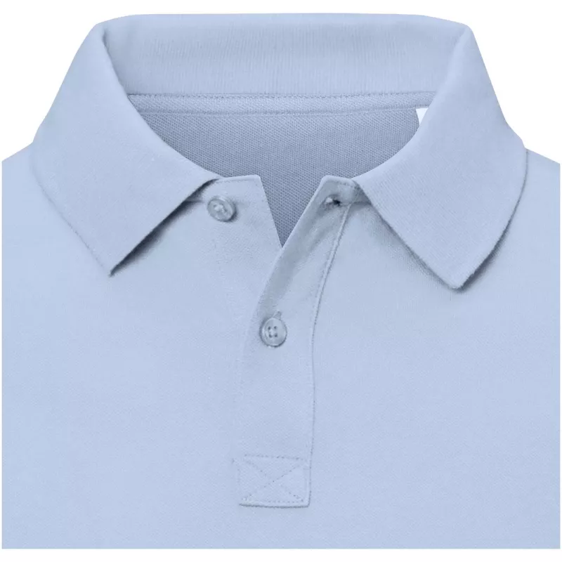 Męskie polo Calgary z krótkim rękawem - Niebieski mgła (38080-MISTBLUE)