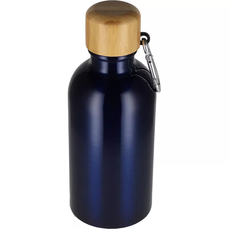 Butelka metalowa 400 ml MARILYN - granatowy (8497244)