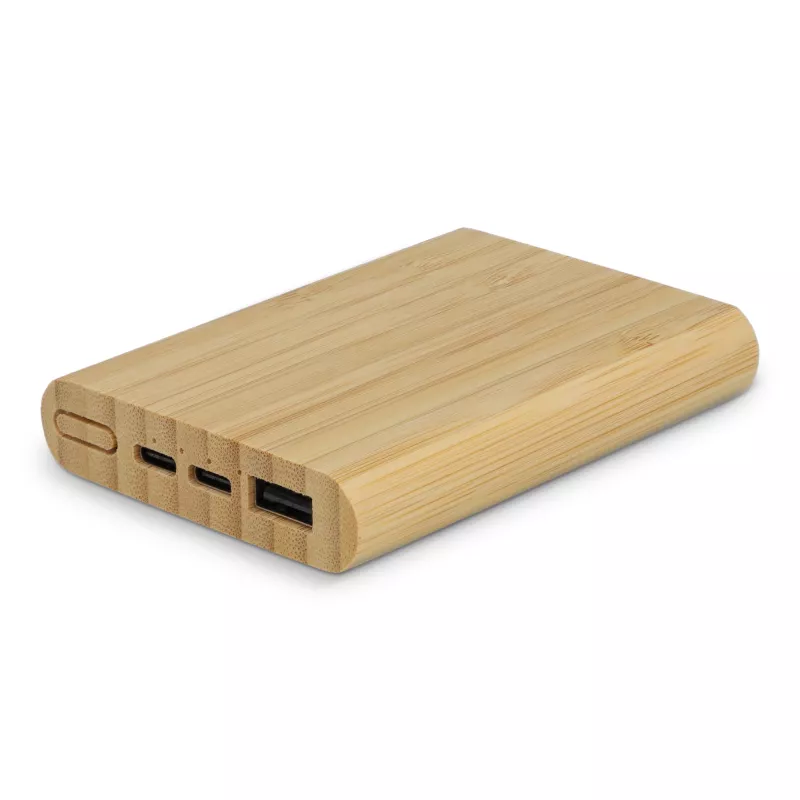 Powerbank Bamboo 5000 mAh - naturalny-t (LT95513-N0094)