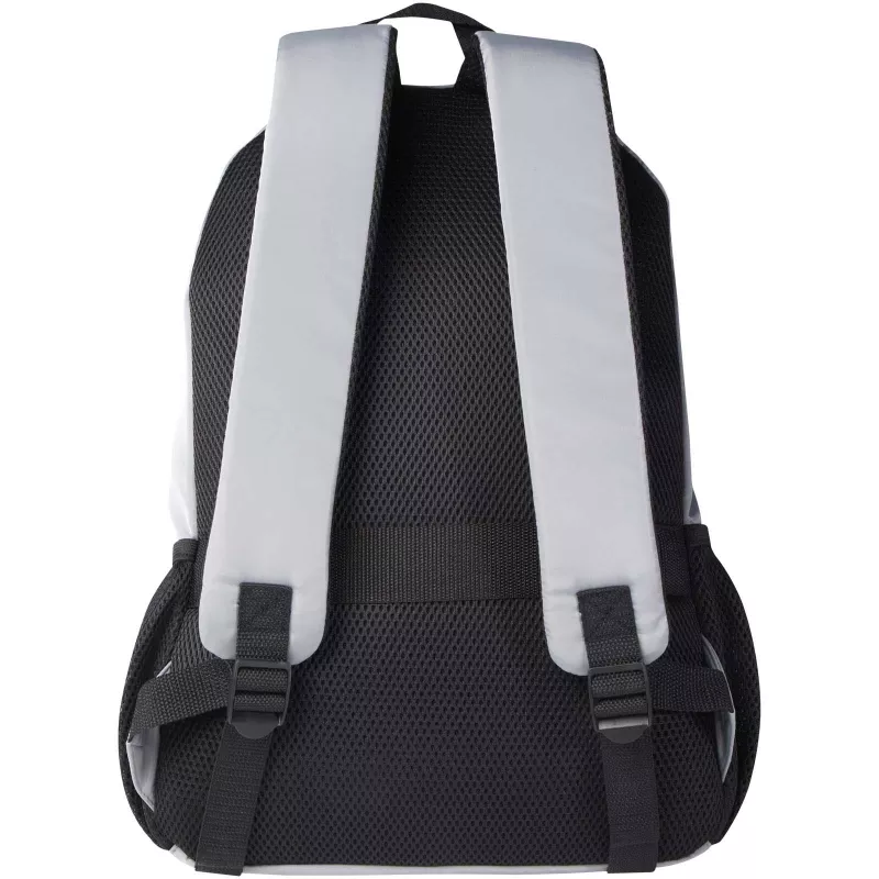 Trend Plus plecak na laptopa o przekątnej 15-cali o pojemności 20 l wykonany z materiałów z recyklingu z certyfikatem GRS - Szary (13008682)