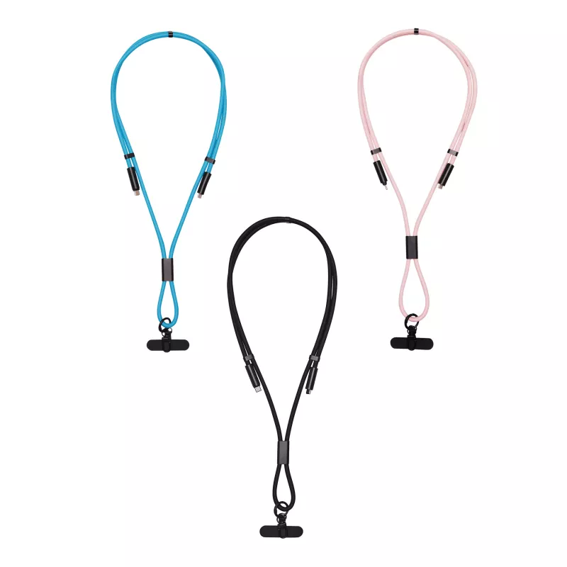 Uniwersalna smycz do telefonu - różowy (56-1107398)