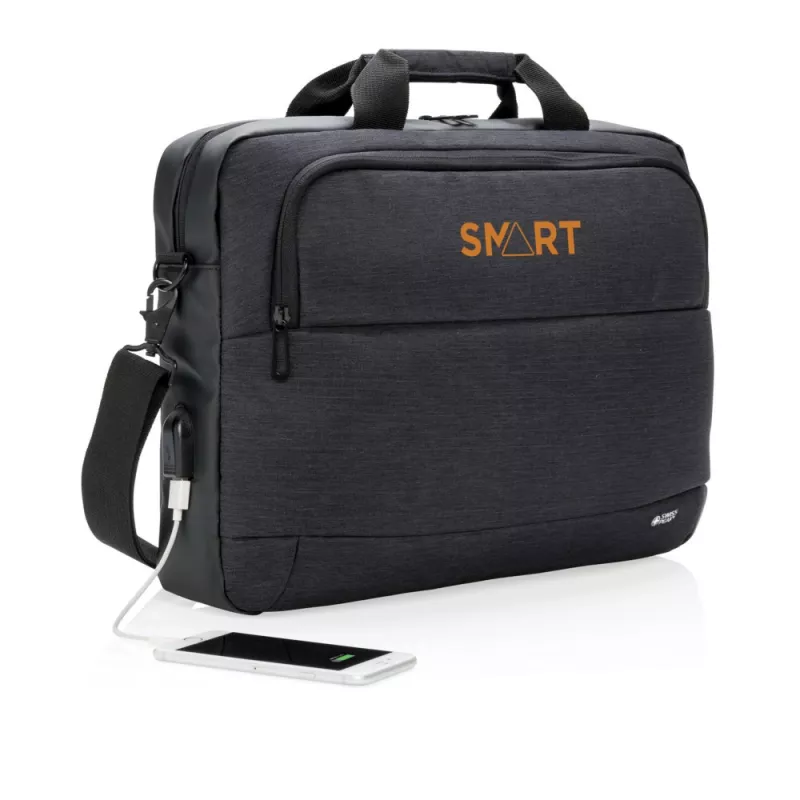 Torba na laptopa 15" Swiss Peak - czarny (P762.160)