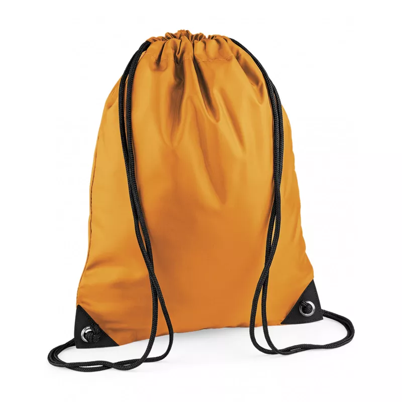 Reklamowy plecak na sznurkach  poliestrowy BagBase BG10, 34 x 45 cm - Orange (BG10-ORANGE)