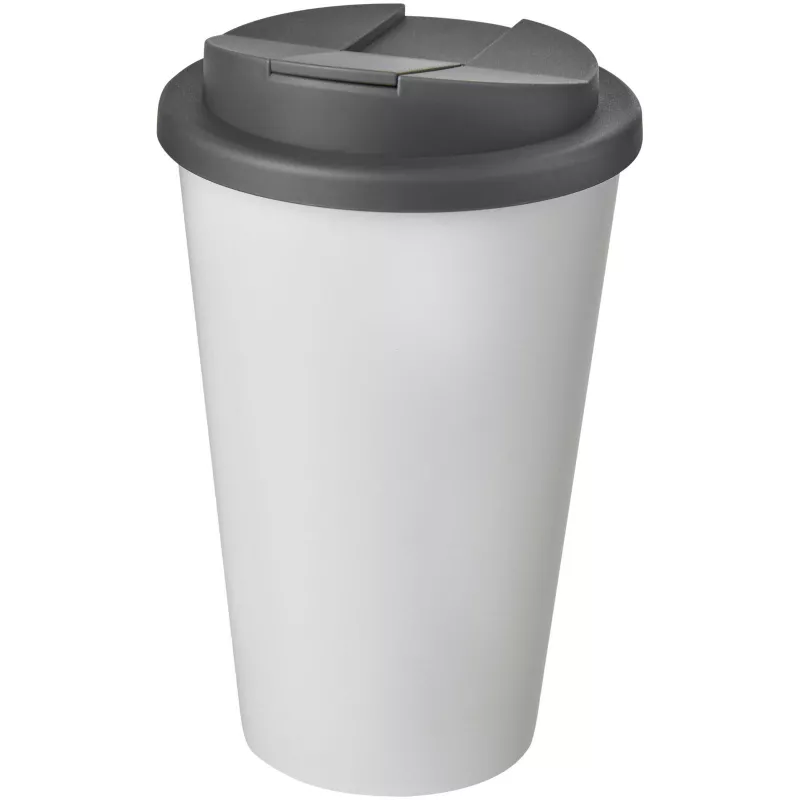 Americano® 350 ml tumbler with spill-proof lid - Biały-Szary (21069512)