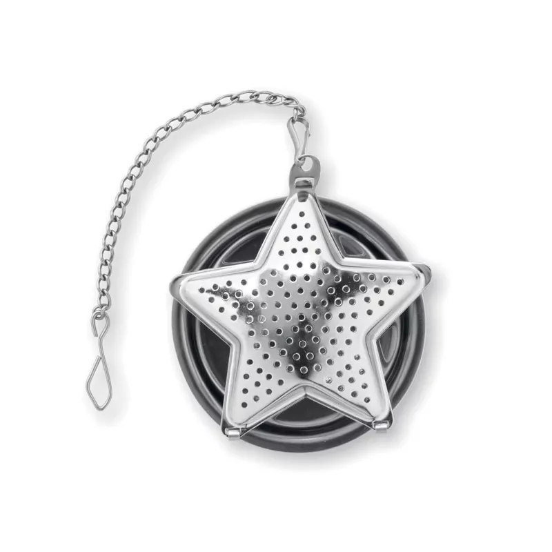 Zaparzacz do herbaty stalowy gwiazdka STARFILTER - Srebrny Mat (CX1435-16)