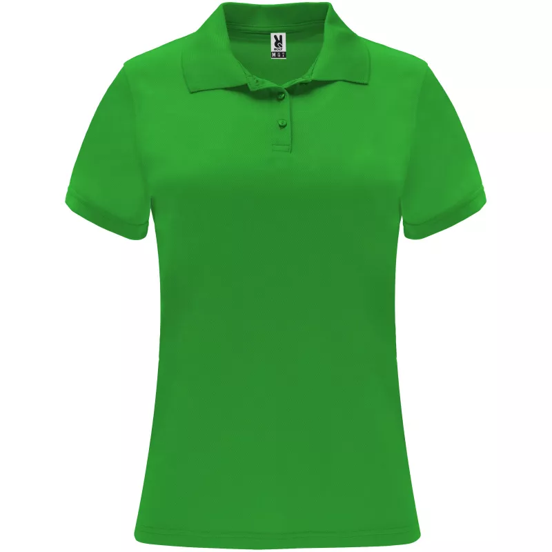 Damska sportowa koszulka polo z poliestru 150 g/m² ROLY MONZHA WOMAN 0410 - Green Fern (R0410-GRFERN)