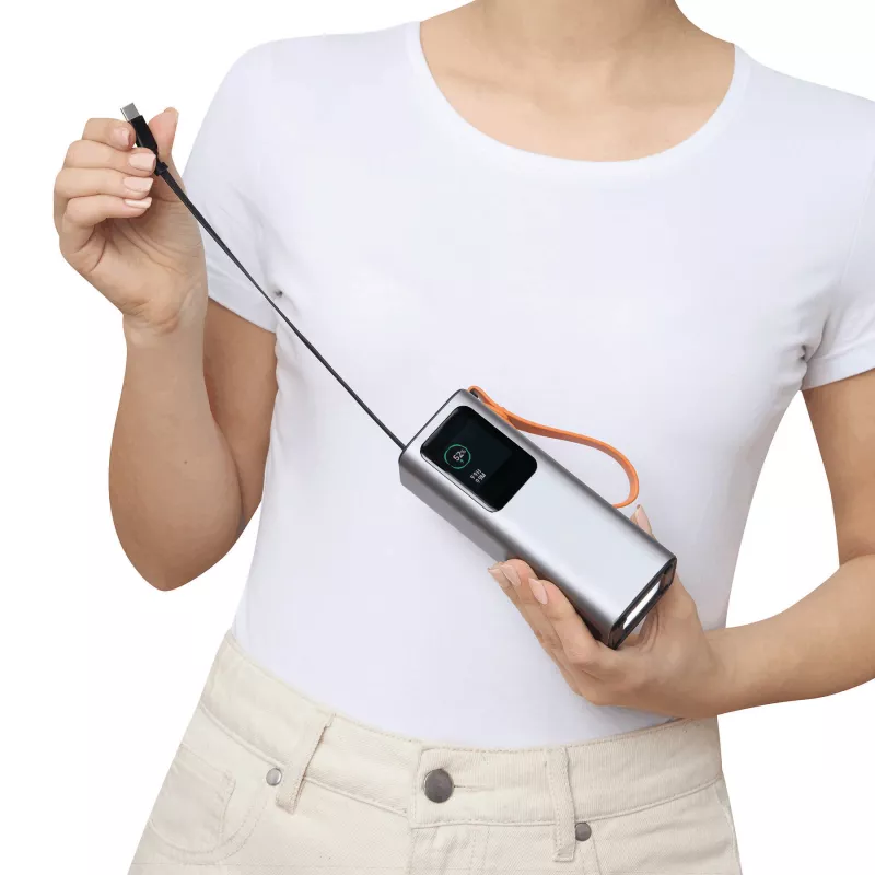 Powerbank 20 000 mAh MOBILEWORK - srebrny (58-8105026)