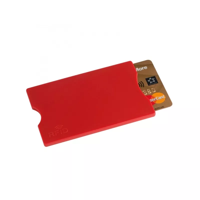 Etui z ochroną RFID CANTERBURY - czerwony (066805)