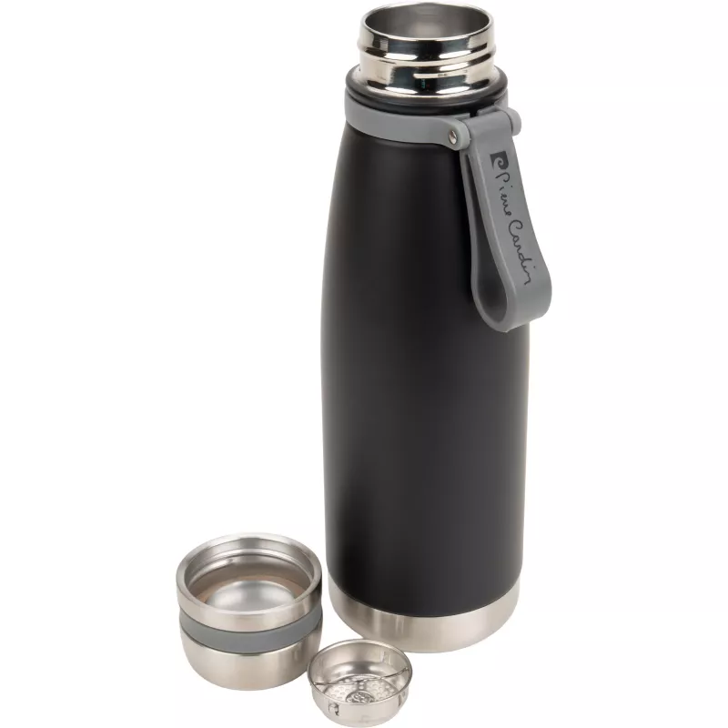 Butelka termiczna 650 ml Pierre Cardin - czarny (B9000501IP303)