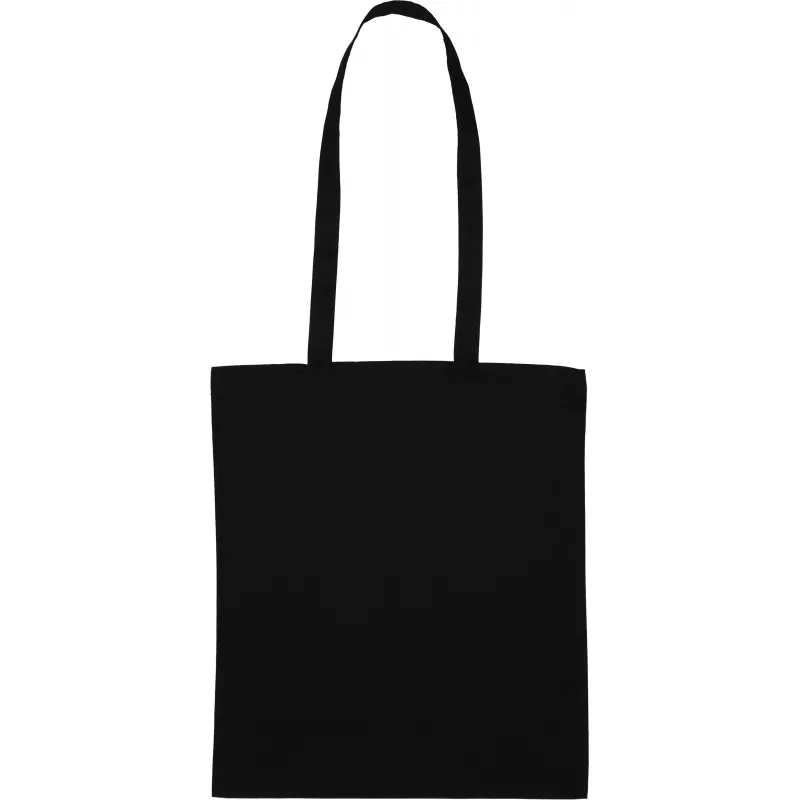 Torba bawełniana z długimi uszami 140 g/m2 COPENHAGEN - czarny (088003)