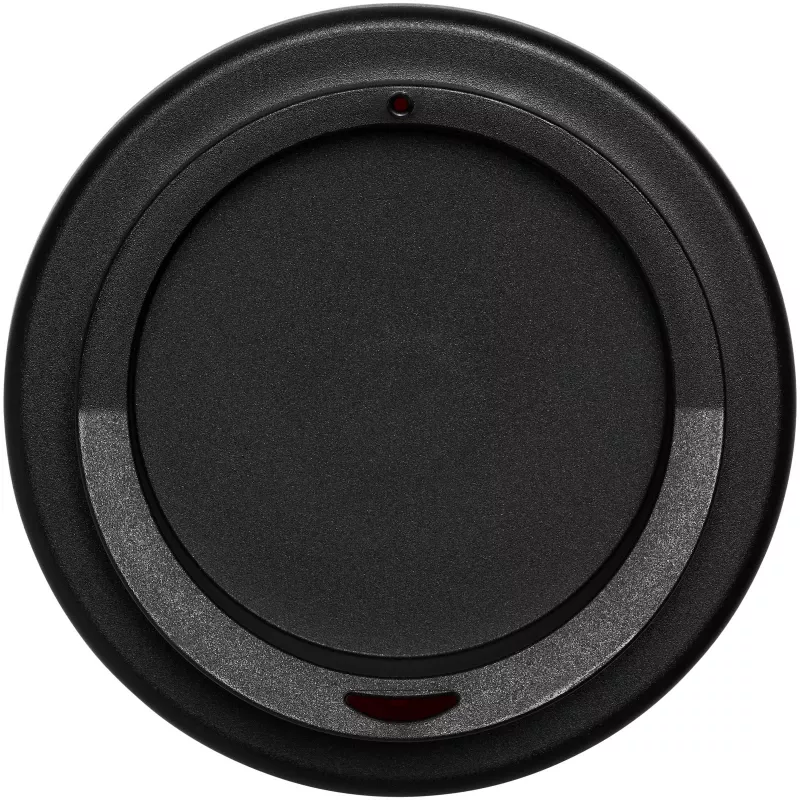 Kubek termiczny z serii Americano® o pojemności 350 ml z uchwytem - Czarny-Pomarańczowy (21000222)