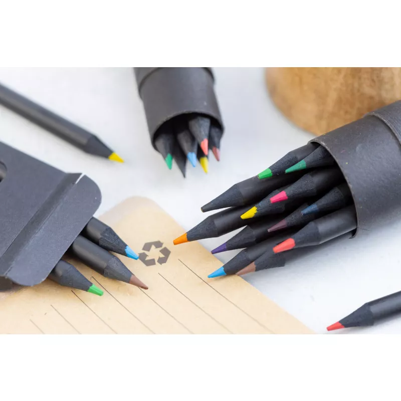 Nellery 12 kredki - czarny (AP808177)