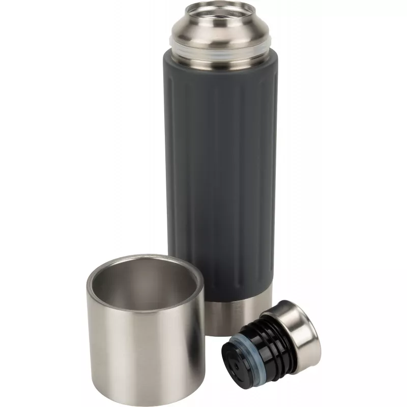 Butelka termiczna stalowa SAINT ALBANS MoLu 730 ml - ciemnoszary (480877)