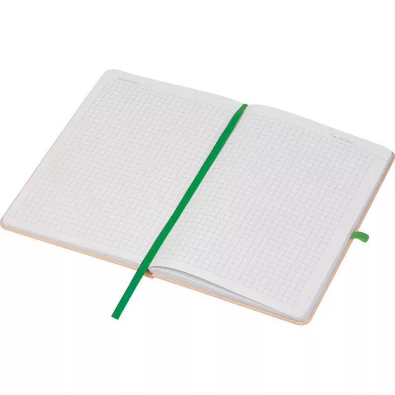 Notes A5 w kratkę SUZANO - zielony (555309)