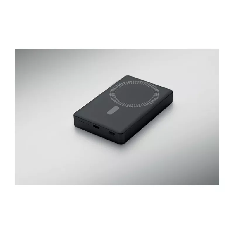 Powerbank bezprzewodowy 10 000 mAh 15W POWERMAG - Czarny (MO2957-03)