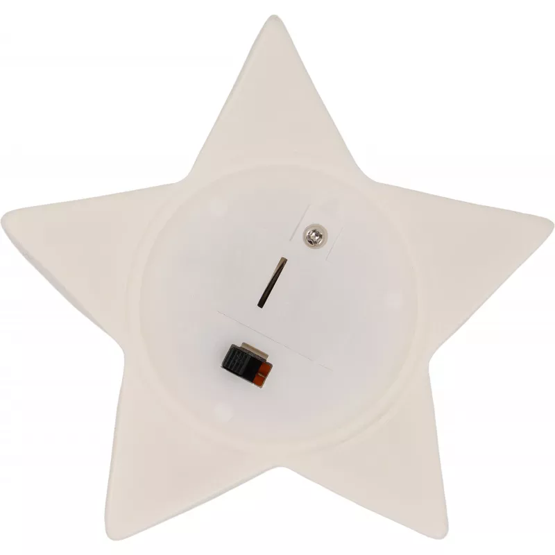 Lampka LED plastikowa DUBLIN - biały (058506)