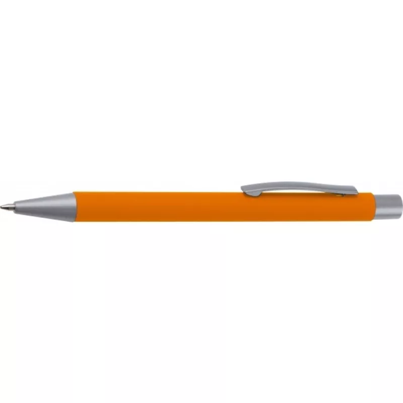 Zestaw piśmienny długopis i ołówek automatyczny soft touch UPPSALA - pomarańczowy (441010)