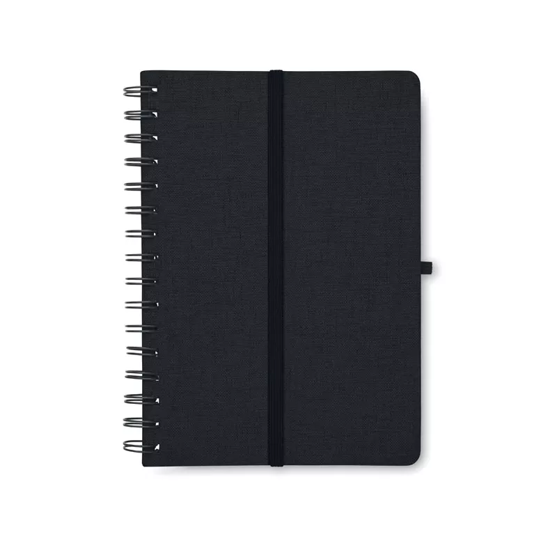 Notes A5 z podstawką 80 kartek w linię STRATA - Czarny (MO2522-03)