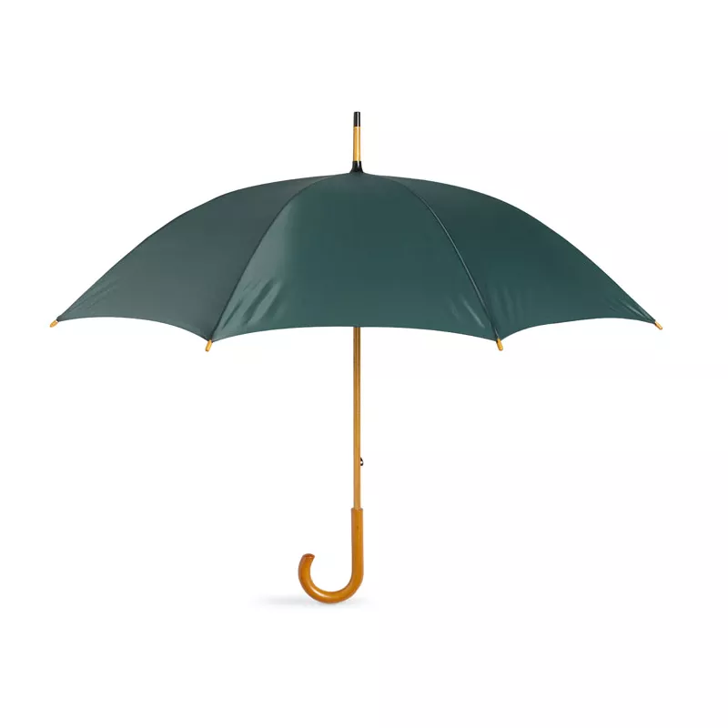Parasol klasyczny 23" z drewnianym trzonem CALA - Zielony (KC5132-09)