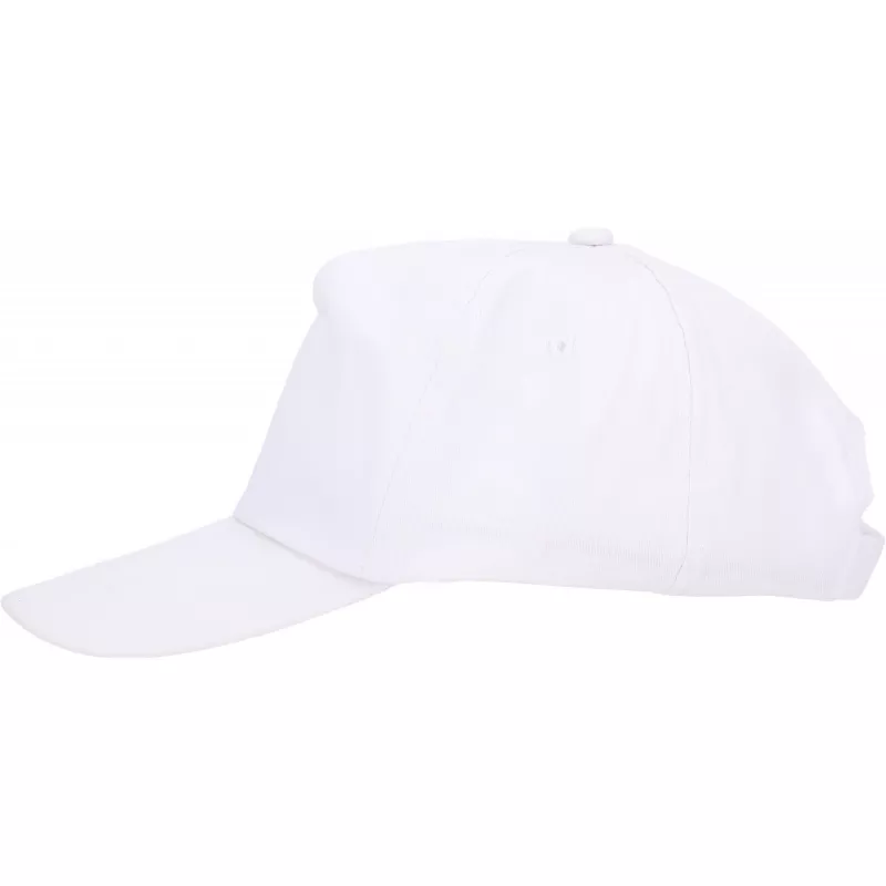 Czapka z daszkiem 5 paneli SANTA FE - biały (246606)